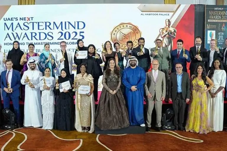 MasterMind Awards 2025: Dubai hosts prestigious celebration of leadership and innovation