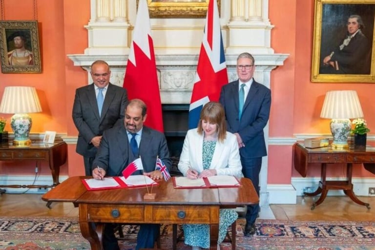 Bahrain and U.K. ink $2.7 billion strategic investment partnership for carbon reduction, sustainable development