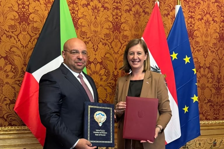 Kuwait, Austria strengthen financial cooperation with signing of Double Taxation Avoidance Agreement protocol