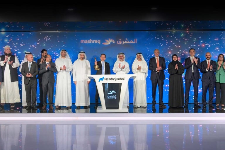Mashreq launches $500 million sukuk listing on Nasdaq Dubai