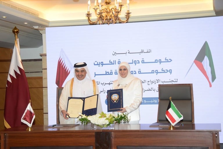 Qatar and Kuwait sign agreement to avoid double taxation, promote investment