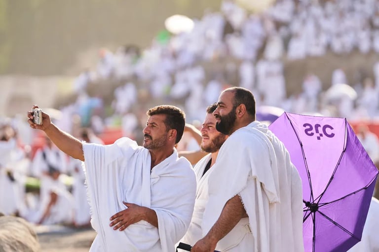 شبكة stc للجيل الخامس تسجل أعلى ساعات مشغولية في تاريخ مشعر عرفات بنسبة تفوق 90 في المئة وبتجربة عميل غير مسبوقة