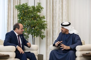 UAE, Egypt Presidents discuss strengthening fraternal ties, cooperation across key sectors