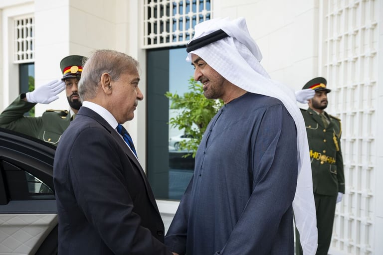 UAE President, Pakistan’s PM discuss bilateral economic, investment cooperation