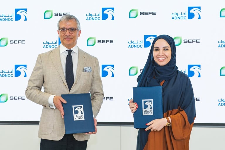 ADNOC Gas inks $400 million LNG supply agreement with Germany’s SEFE