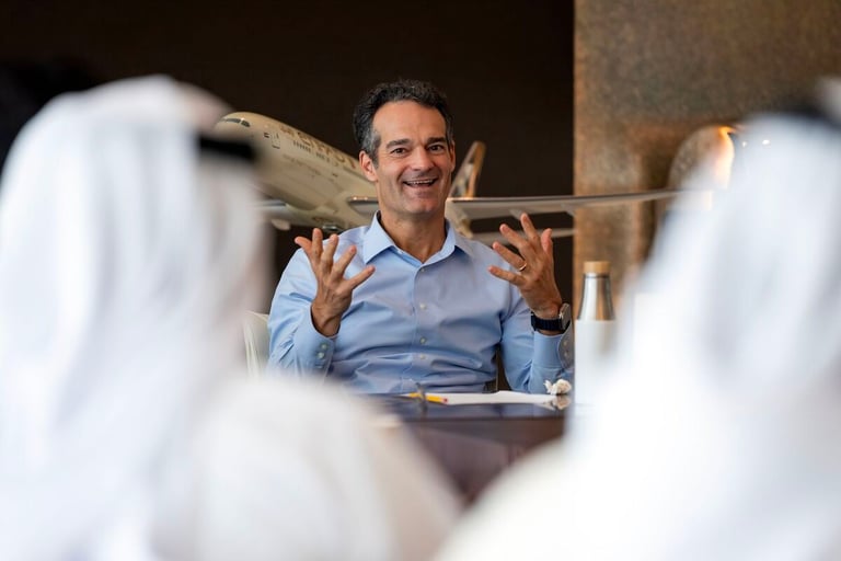 Etihad Airways targets 21.5 million passengers and 18 new aircraft in 2025, says CEO