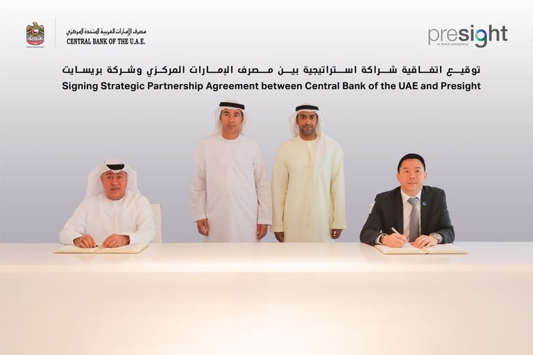CBUAE, Presight launch JV to support UAE’s Financial Infrastructure Transformation Program 