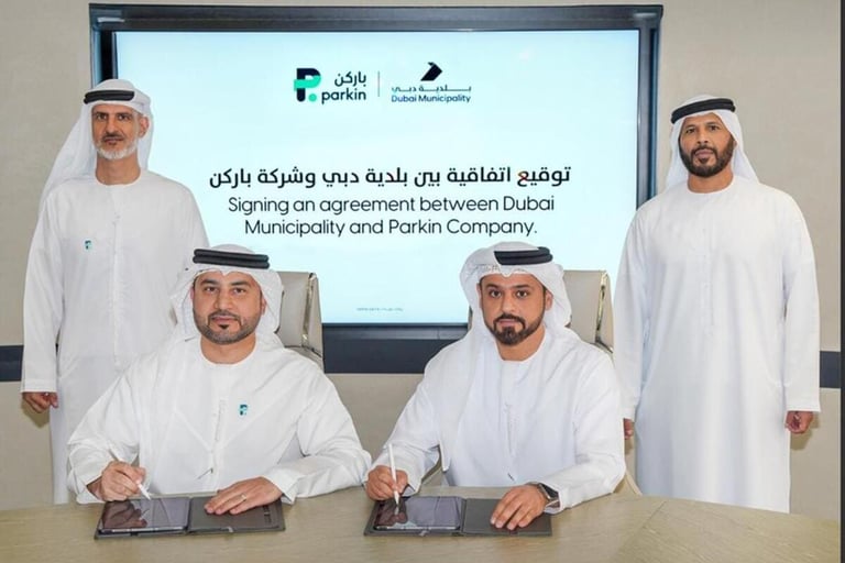 Dubai Municipality partners with Parkin to enhance efficiency, service quality in parking infrastructure