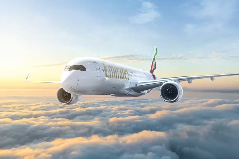 Emirates deploys next-gen A350 on daily services to Muscat