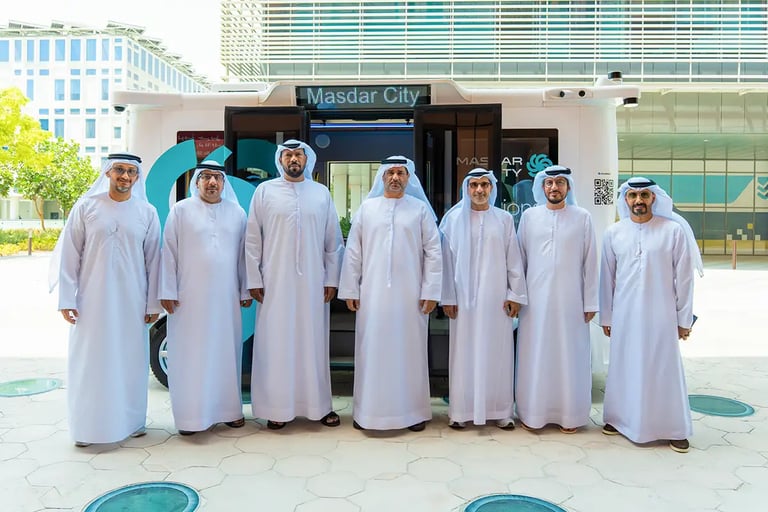 Masdar City pilots level 4 self-driving vehicles as UAE pushes smart mobility vision