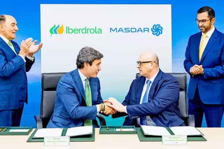 Masdar, Iberdrola achieve financial close for $6.11 billion UK wind farm project