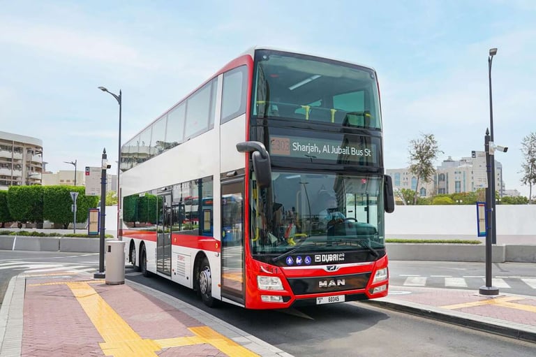 Dubai’s RTA enhances bus services with new stops, termination points