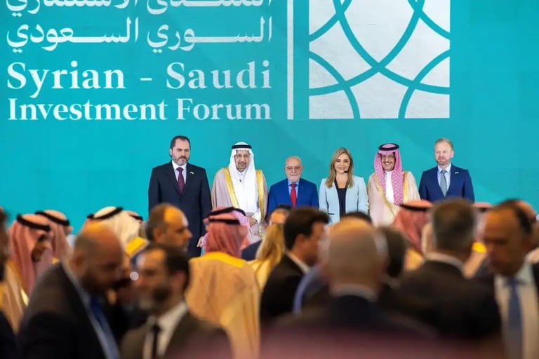 Saudi Arabia’s investment delegation concludes Syria visit with 47 deals worth $6.4 billion