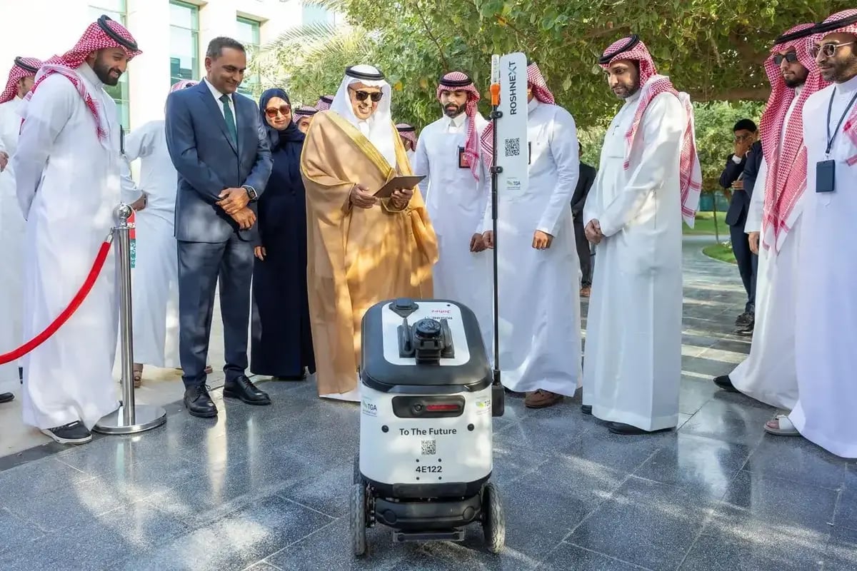 Saudi self-driving delivery