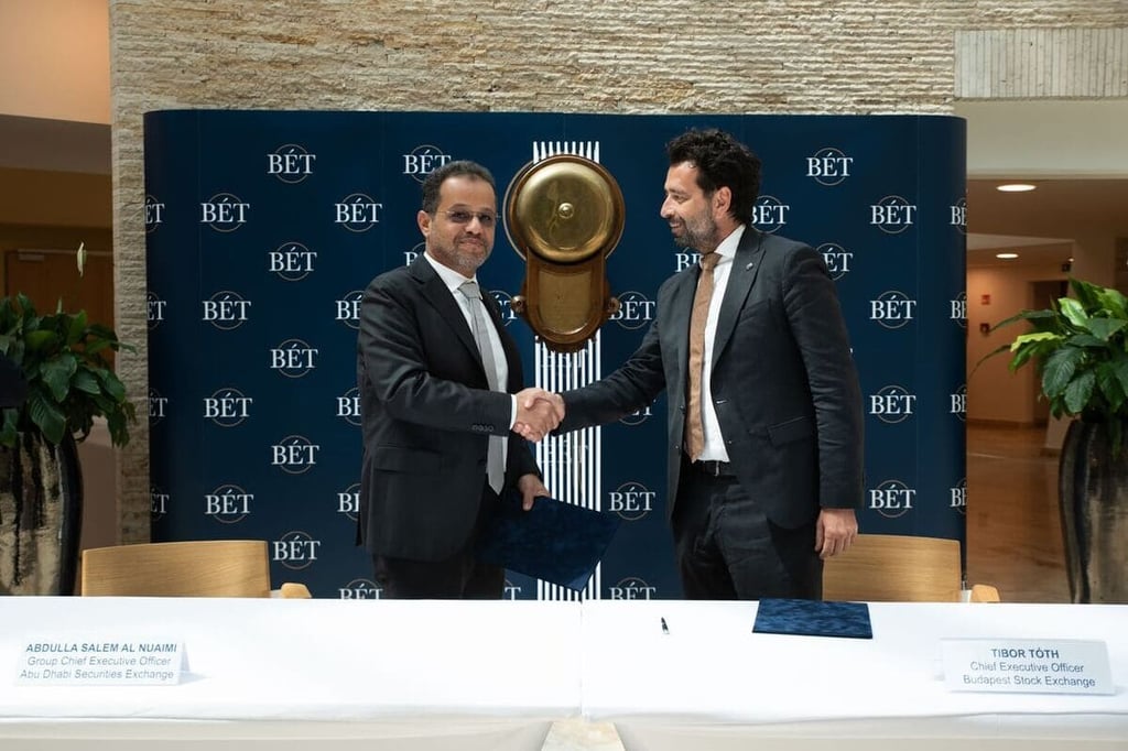Abu Dhabi Securities Exchange, Budapest Stock Exchange sign MoU to explore opportunities for dual listings, cross-border trading