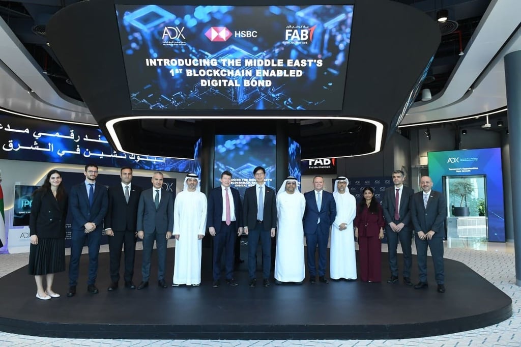 Abu Dhabi Securities Exchange partners with HSBC and FAB to launch MENA’s first digital bond