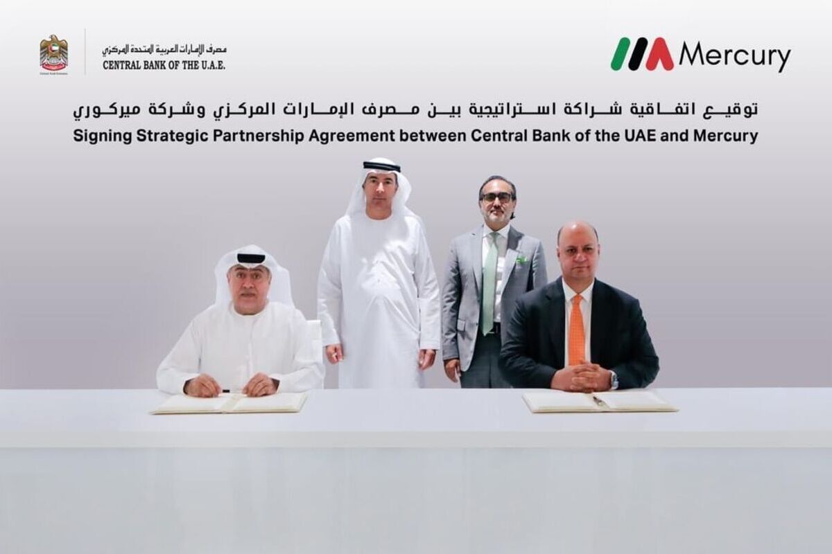 CBUAE, Mercury launch strategic JV to enhance UAE’s financial infrastructure, resilience