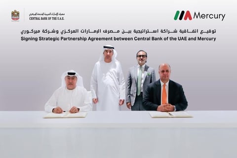 CBUAE, Mercury launch strategic JV to enhance UAE’s financial infrastructure, resilience