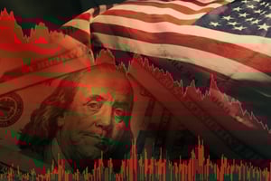 What triggered the sharpest dollar drop in 2025?