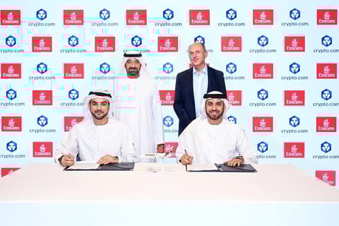 Emirates partners with Crypto.com to integrate crypto payments into air travel