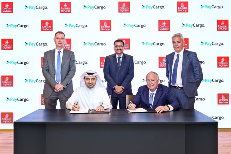 Emirates SkyCargo, PayCargo team up to streamline cargo payment process in UAE