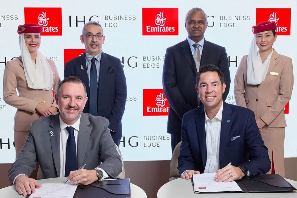 Emirates, IHG Hotels & Resorts partner to support SMEs in global travel