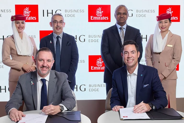 Emirates, IHG Hotels & Resorts partner to support SMEs in global travel