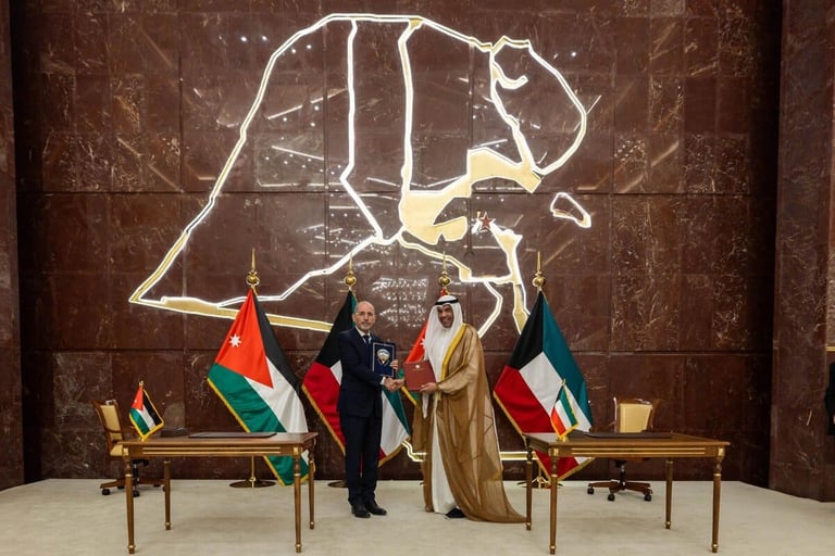 Kuwait, Jordan ink six agreements focused on crucial areas like trade, tourism, and investment