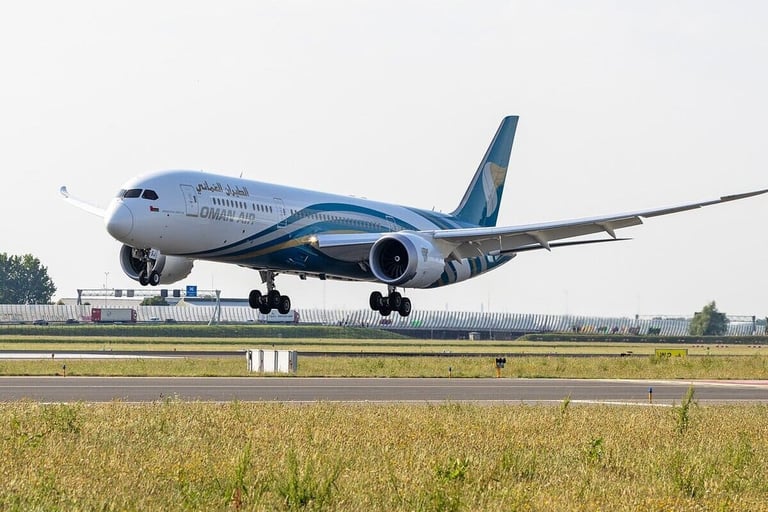 Oman Air strengthens European connectivity, launches inaugural flight to Amsterdam