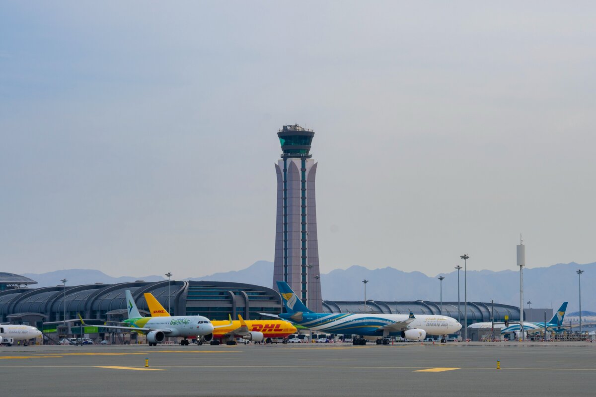 Oman airport passenger