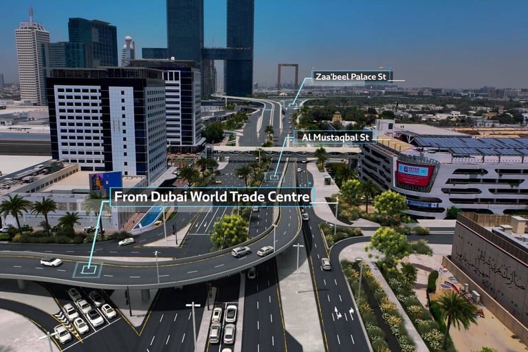 Dubai: Major $172.3 million upgrade to Al Mustaqbal Street raises capacity to 8,800 vehicles, cuts travel time to 6 minutes
