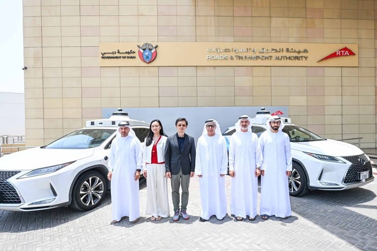 Dubai RTA, Pony.ai kick off autonomous vehicle trials, eyeing 2026 driverless launch