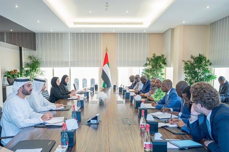 UAE, Chad discuss strategies for enhancing collaboration in the financial sector
