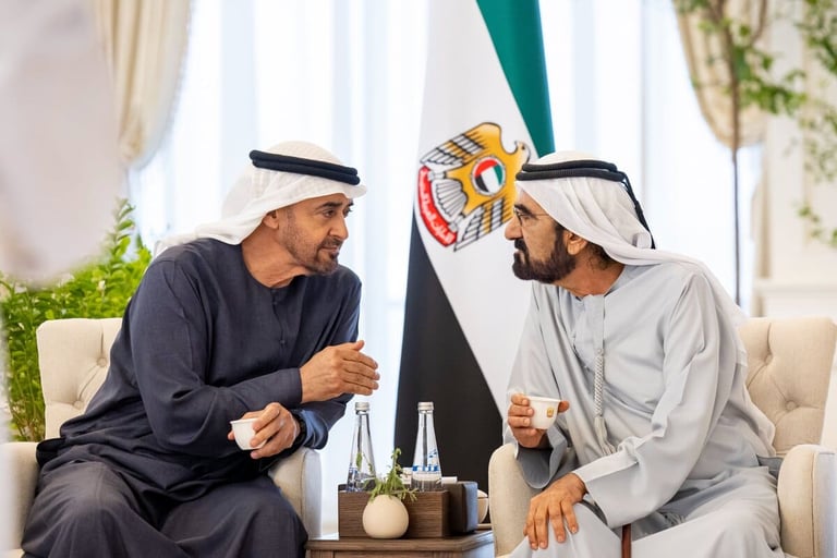 UAE President, Dubai Ruler gather for key discussions on national development and citizens’ welfare