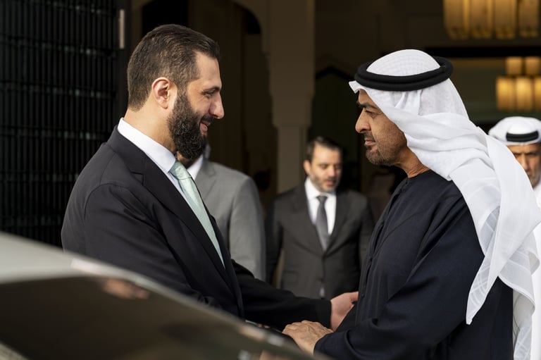 UAE, Syria presidents discuss bilateral cooperation in development, economic sectors