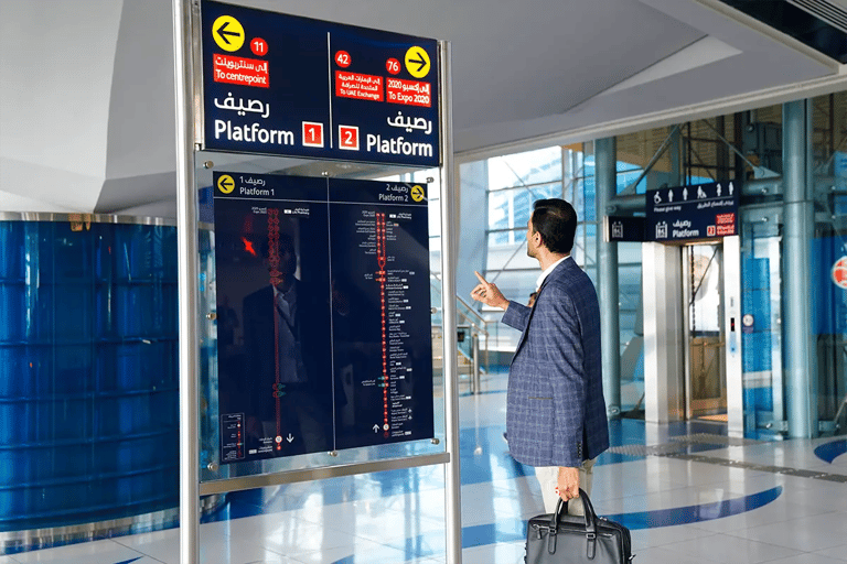 Dubai Metro stations get signage overhaul to improve passenger experience