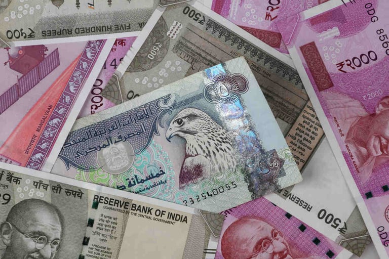 Indian rupee near record lows against UAE dirham, remittance activity surges