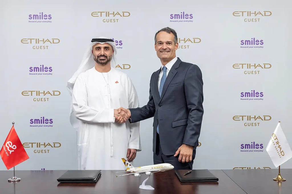 Smiles, Etihad Airways team up for new loyalty points integration