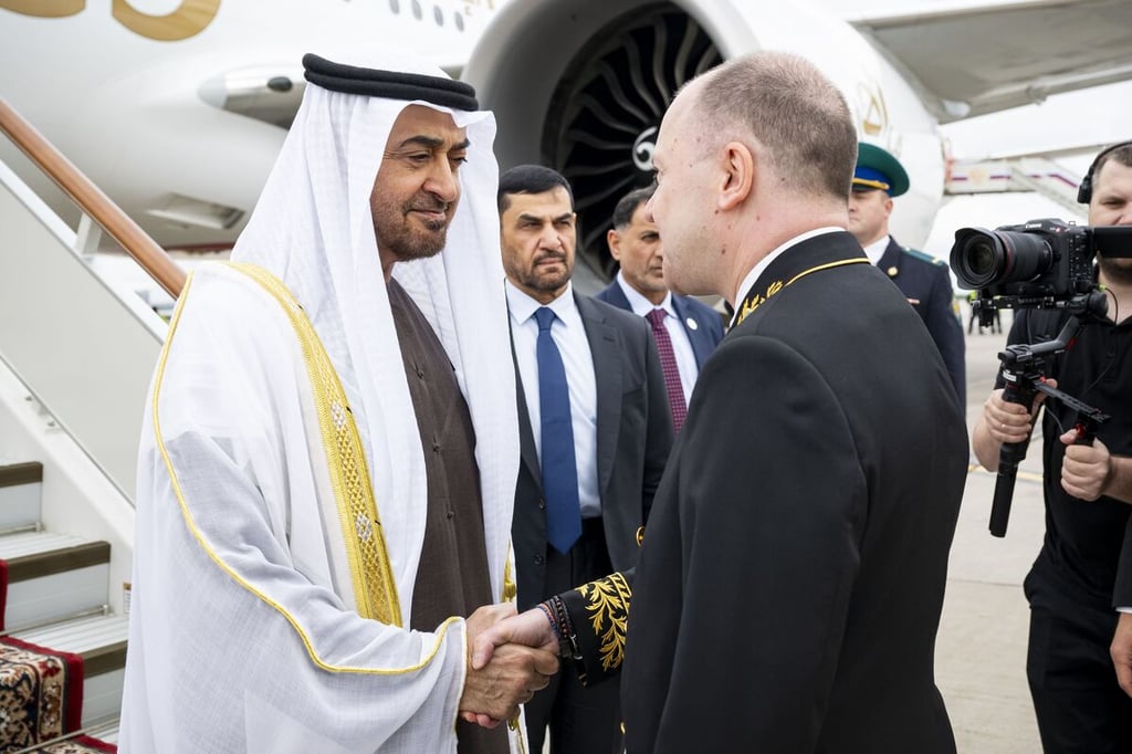 UAE President Russia