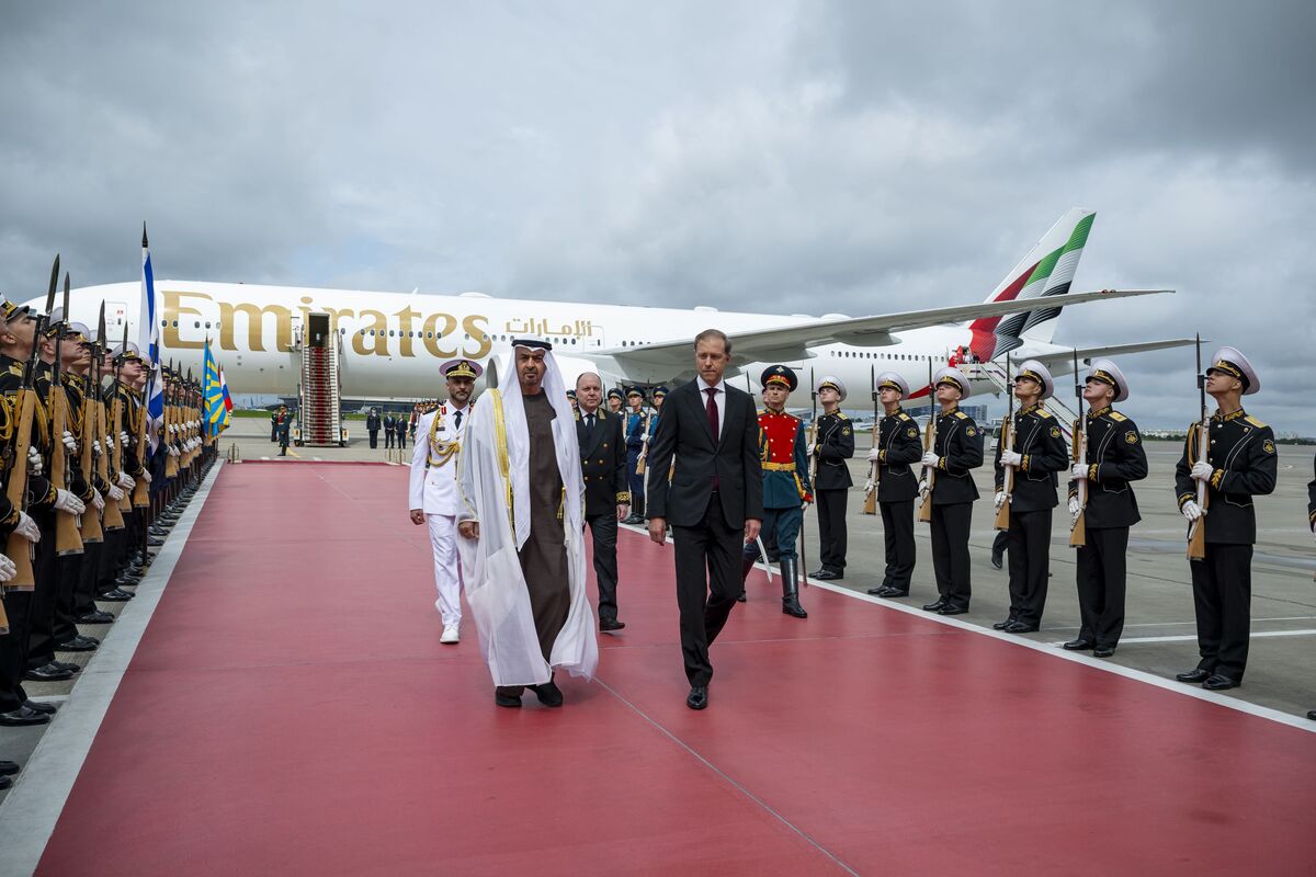 UAE President Russia
