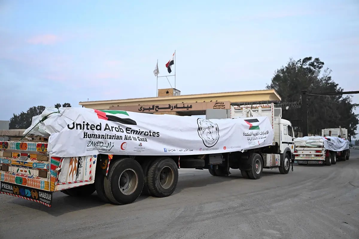 UAE aid to Gaza 2