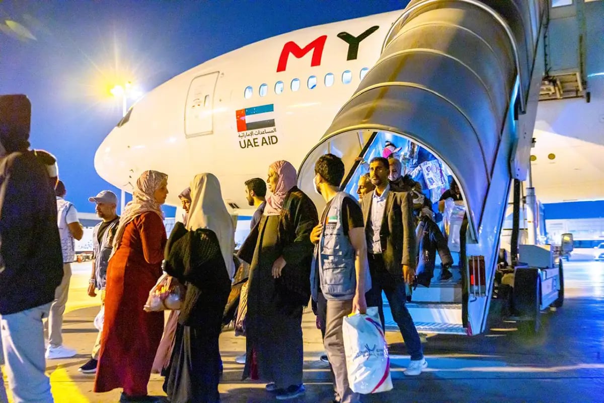 UAE aid to Gaza