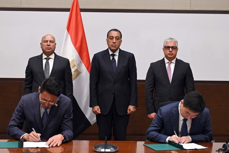 Egypt and China to build $1 billion tire manufacturing facility in Suez Canal Economic Zone