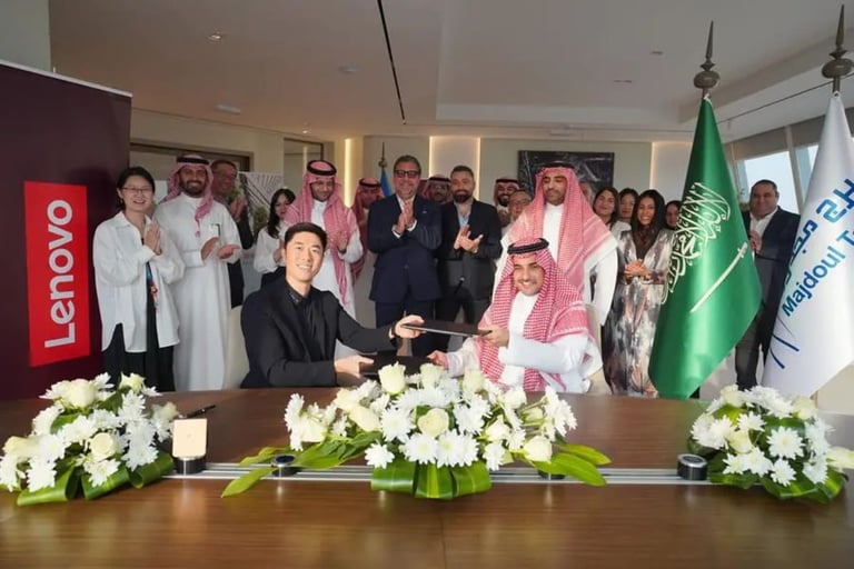 Lenovo to establish regional headquarters in Riyadh, launch Saudi Made devices by 2026