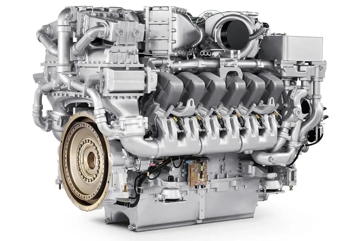 mtu rail engine