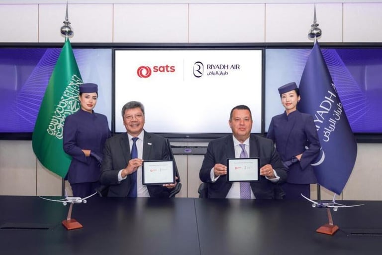 Riyadh Air partners with SATS Saudi Arabia to achieve Vision 2030’s 4.5 million tons cargo goal at key airports