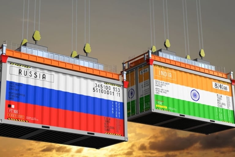 Over 90 percent of Russia-India trade now settled in Roubles and Rupees
