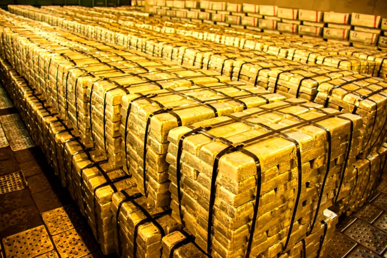UAE central bank’s gold reserves surge by 25.9 percent to $7.9 billion in Jan-May 2025