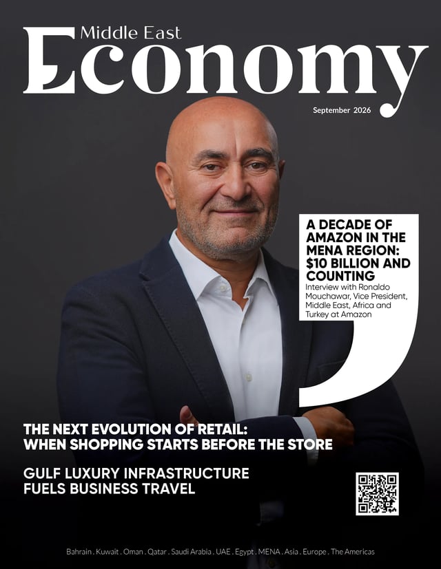 Ronaldo Mouchawar, Amazon, cover Economy Middle East