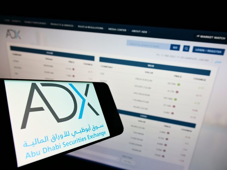 Abu Dhabi stock exchange